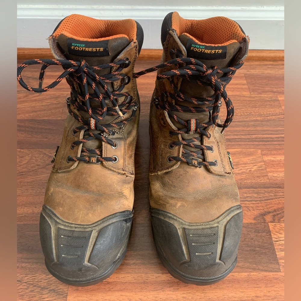 Hytest Footrest High Energy Men’s Work Boot size 10.5W Steel Toe Waterproof